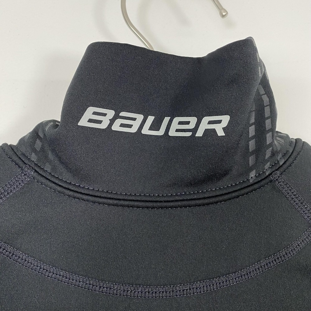 Bauer Neck Protect Shirt Mens Small Black Aramid Fiber Cut Resistant HockeyGuard - Picture 7 of 14